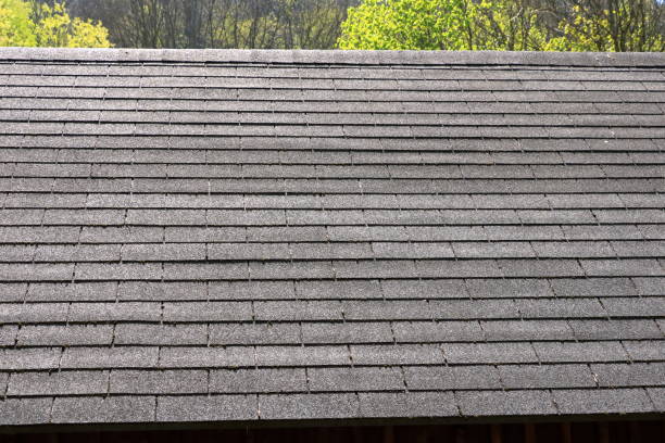 istock Seamless black gray rough horizontal tar slate tile texture background 1437749210