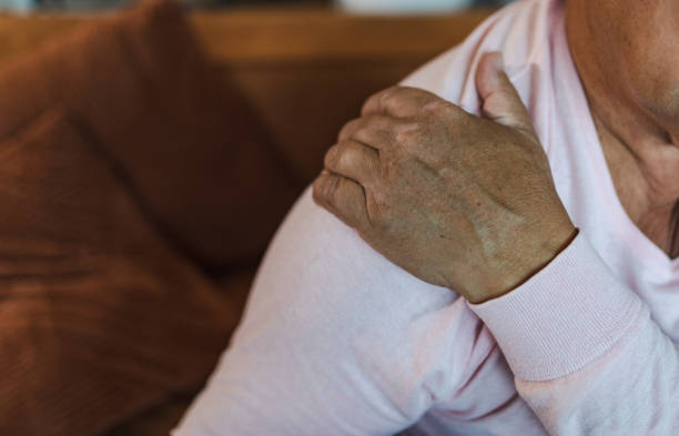 istock Mature Man With Shoulder Pain 1437749285