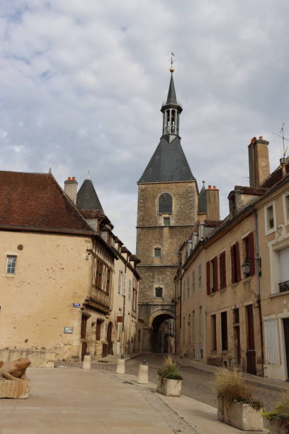 istock The Clock Tower in Avallon 1437750788