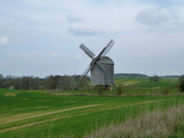 istock Old windmill in a beautiful natural environment. 1437750887