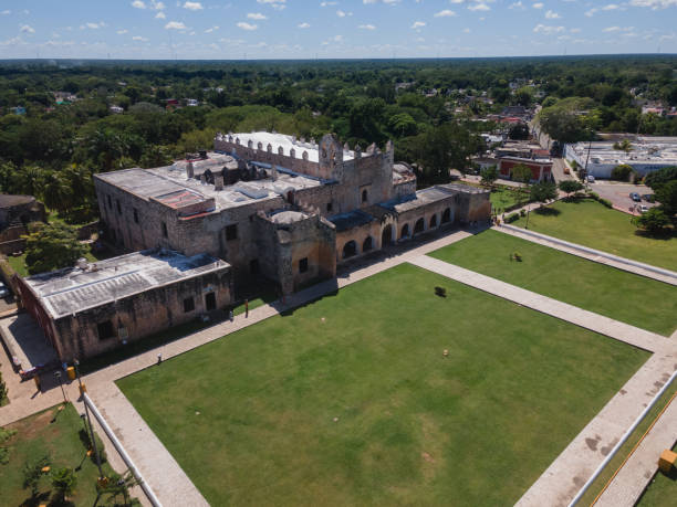 istock Sky view of the San Bernardino de Siena monastery 1437803341