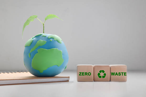 istock Zero waste,net zero concept.Carbon neutral.Climate neutral long term strategy. Sustainable business development. Reuse Reduce Recycle symbol.Conscious consumption. Waste management.Earth day banner 1437812803
