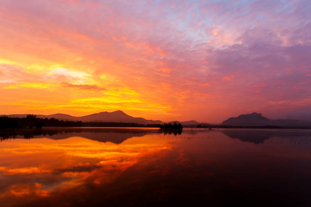 istock colorful dramatic sky with cloud at sunset.beautiful sky with clouds background 1437813102
