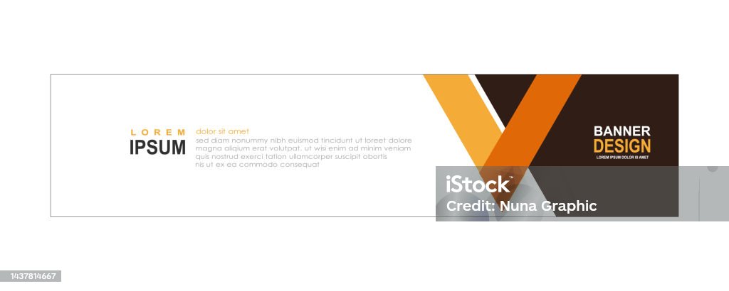 Vector Pattern For Banner Design Banner Vector For Design Template Stock Illustration - Download Image ...