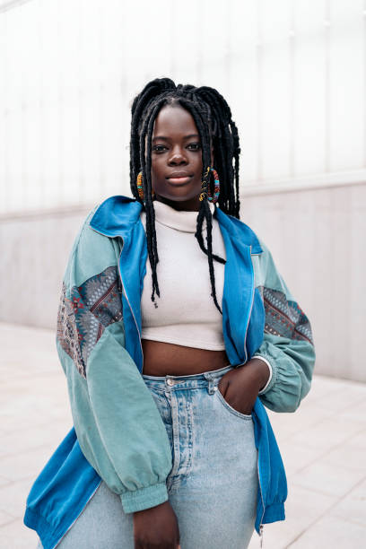 istock Cool Black Woman Portrait 1437827303