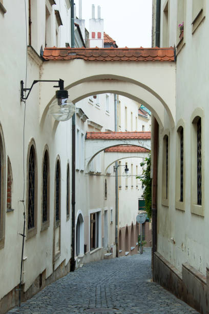 istock Olomouc Old Town Narrow Street 1437831340