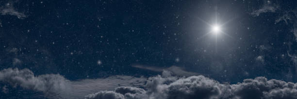 Free Stock Photo of Night Sky Filled With Stars and Clouds | Download ...