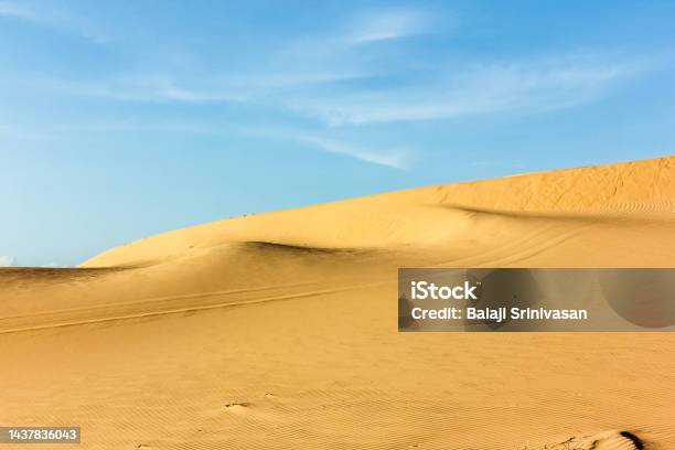 The Famous Sand Dunes In The Coastal Town Of Mui Ne Stock Photo - Download Image Now