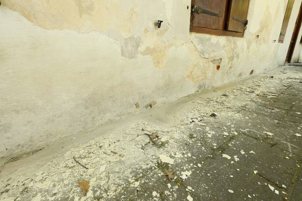 istock Restoration on a very old building showing ongoing repairs. 1437839072