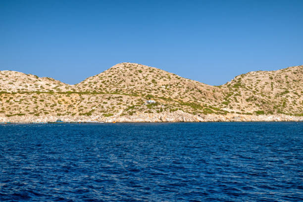 istock Small island Halki in Greece 1437848690