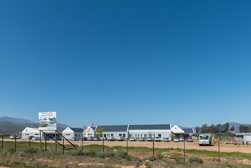 Citrusdal, South Africa - Sep 9, 2022: The Pomario Private School in Citrusdal in the Western Cape Province