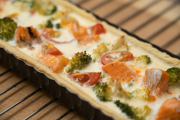 A variety of food items are displayed in an appetizing way.
