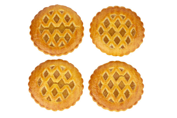 the small sweet apple cakes