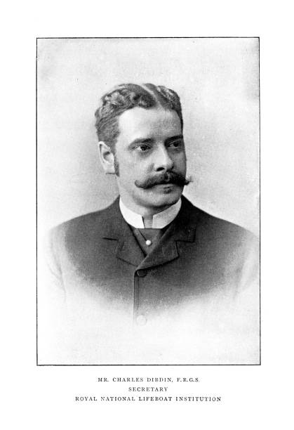 istock Victorian image Charles Dibden Secretary RNLI Walmer lifeboat named after him:The Book of the Lifeboat 1894 1437862364