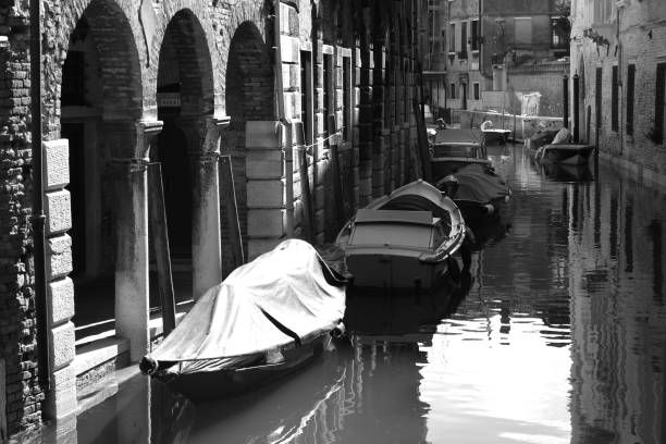 istock Boats in Venice 1437862483