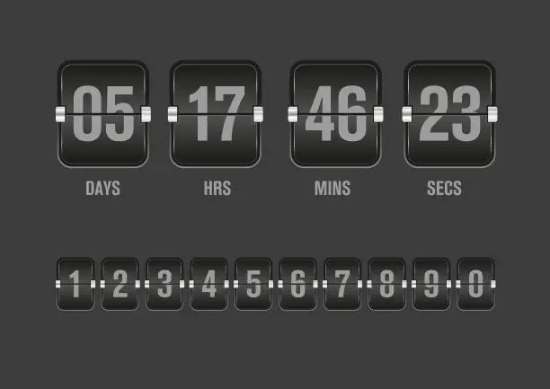 Flip Countdown Timer Free flip clock counter PSD Templates | FreeImages