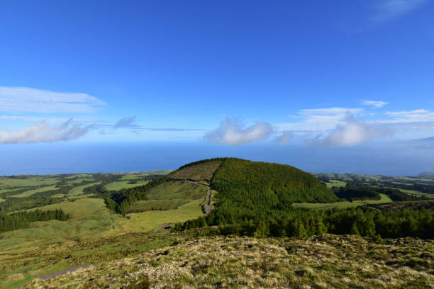 istock Rolling Volcanic Hills and Valleys in the Azores 1437867728