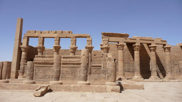 istock Columns in the temple of Isis Philae - Aswan - Egypt 1437868579
