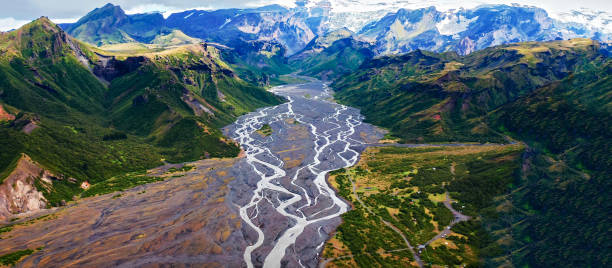 istock Ariel view of thorsmork, iceland 1437868713