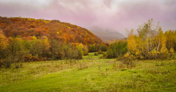 istock Autumn landscape in rural highlands 1437870554