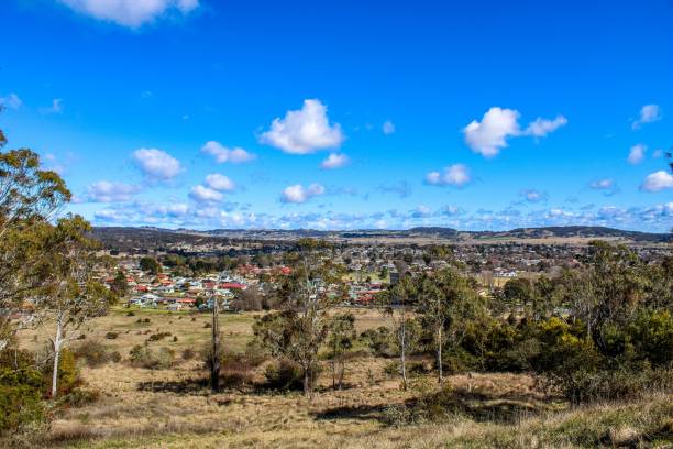 istock Landscape from the viewpoint at the Standing Stones, Glen Innes, Australia 1437871908