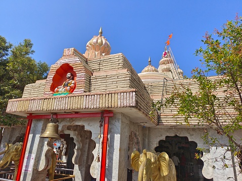 30 October 2022, Pune, India, Kanifnath Temple Near Saswad, Shri Kanifnath Maharaj was one of nine teachers in the Navnath Sampradaya.