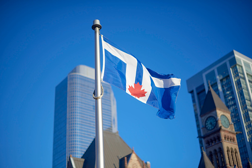 The Toronto flag