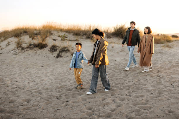istock Family enjoys their time outdoors together 1437893907