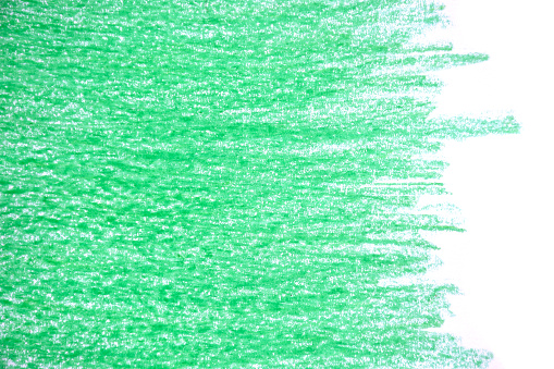 green crayon texture background