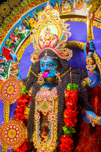 istock Selective focus of Hindu Mythological Goddess Devi Kali. 1437901762