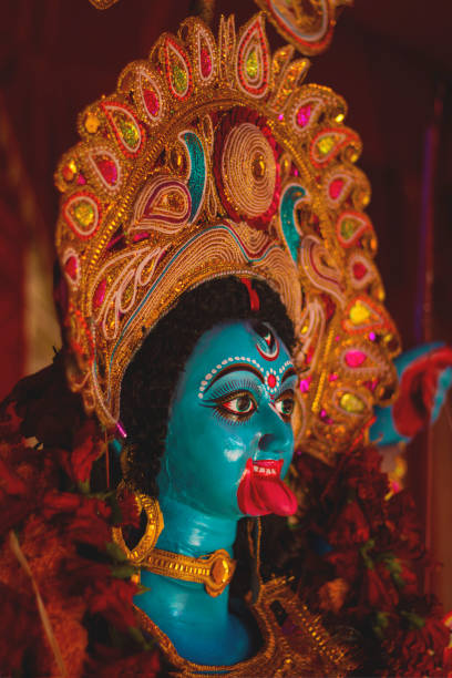 istock Selective focus of Hindu Mythological Goddess Devi Kali. 1437902626