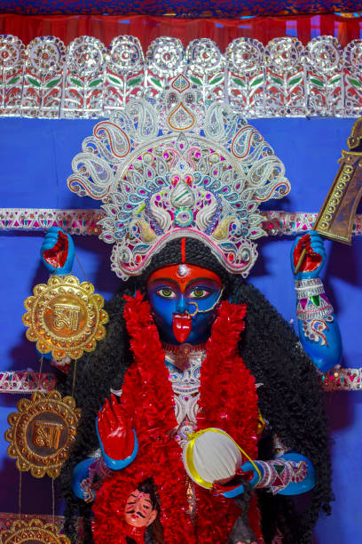 istock Selective focus of Hindu Mythological Goddess Devi Kali. 1437903479