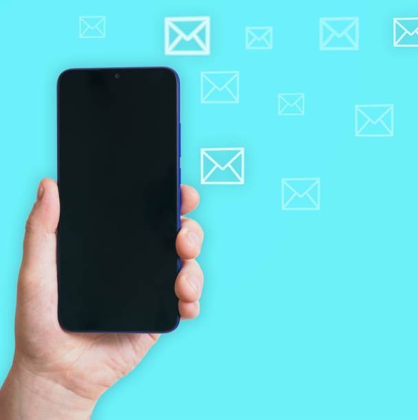 istock Concept of online communication with the smartphone 1437903724