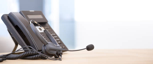 istock Communication support, call center and customer service help desk.for (call center) concept 1437905893