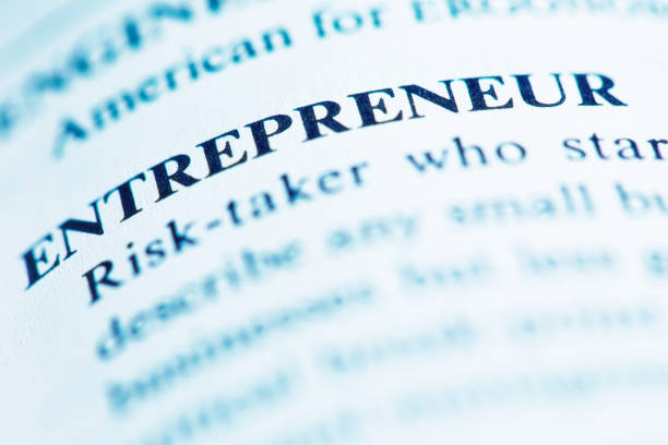 istock Entrepreneur, says entry in a business dictionary 1437911232