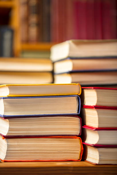istock Books at the library 1437915240