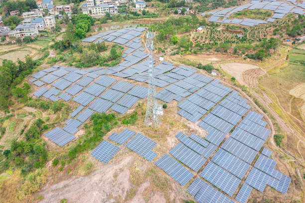 istock Solar panels and 5G towers 1437918940