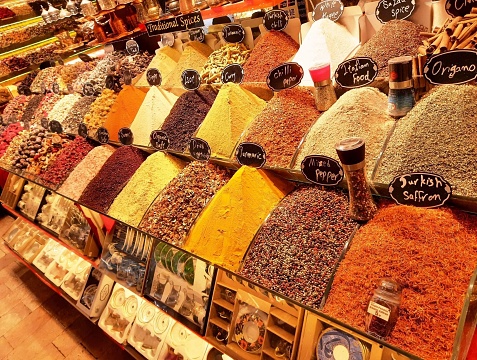 Bazar de las especias, Estambul, Turquía