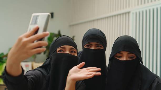 istock Friends having selfie together 1437927406