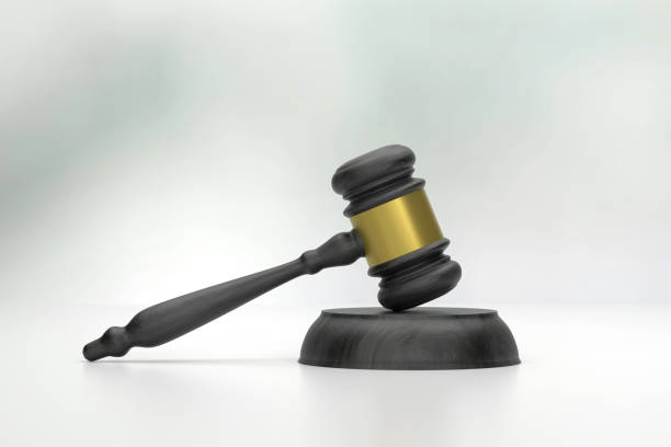 istock Gavel On White Background. Justice Concept. 1437928228