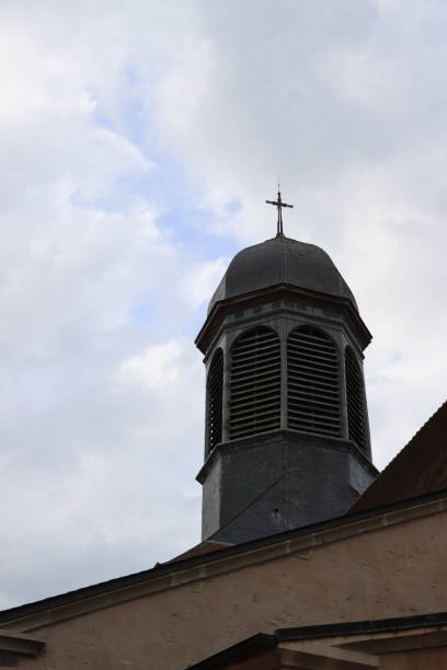 istock Arnay Le Duc church in Burgundy 1437928231