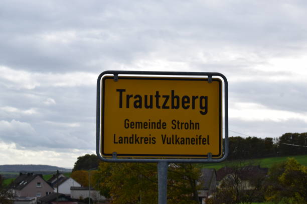 istock village sign of Trautzberg 1437933809