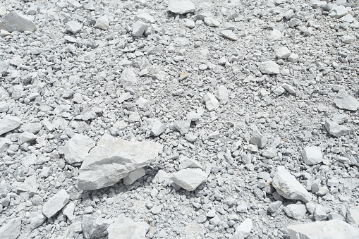 Cement-making material stone