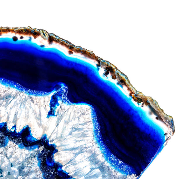 istock Agate crystal pieces for psychic energy. 1437934601