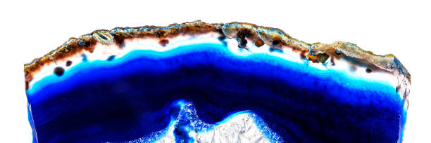 istock Agate crystal pieces for psychic energy. 1437934787