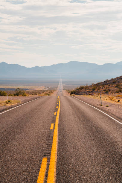 istock Vertical shot of a road 1437937856