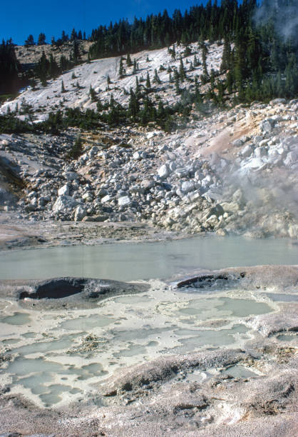 istock Lassen Volcanic NP - Bumpass Hell Mud Pots - 1983 1437938852