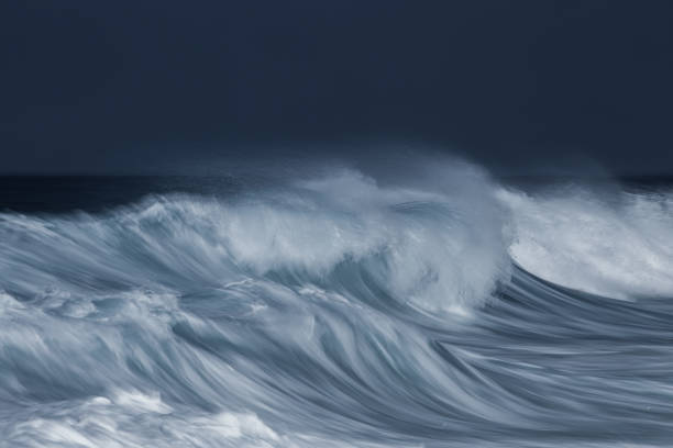 Hawaiian North Shore Waves Abstract Motion