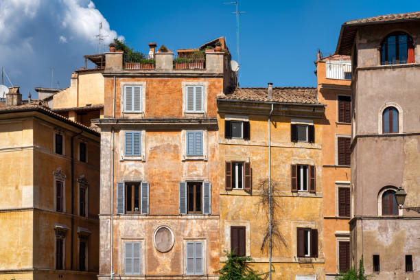 istock Building Facade in Rome, Italy 1437954068
