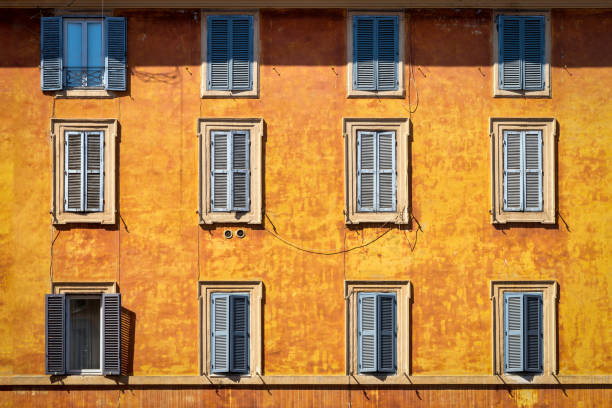 istock Building Facade in Rome, Italy 1437954152
